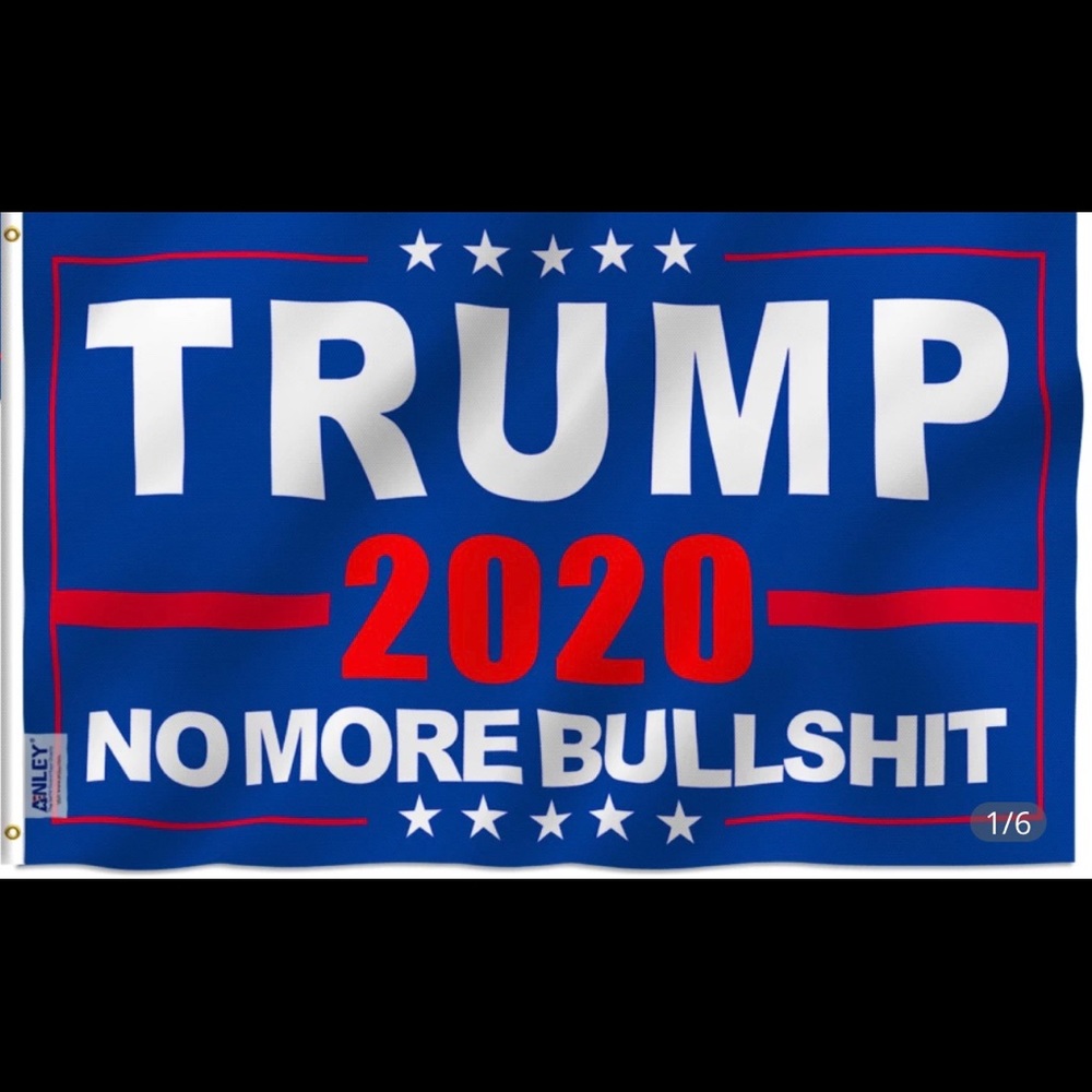 Trump MAGA KAG USA American Flag 🇺🇸 no more BS